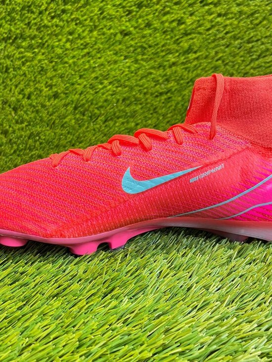 Nike Zoom Mercurial Superfly 10 Elite Mens Size 9.5 Pink Running Soccer Cleats main image 9